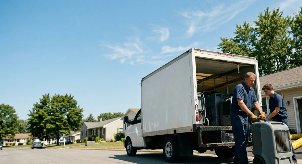 Water Damage Cleanup in Collison, IL near me